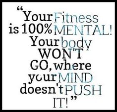 Fitness is Mental
